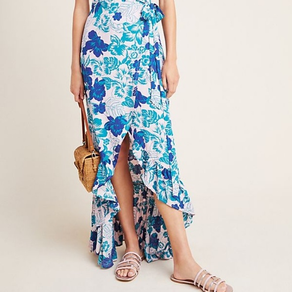 Anthropologie Tonga Wrap Maxi Dress - Picture 3 of 8